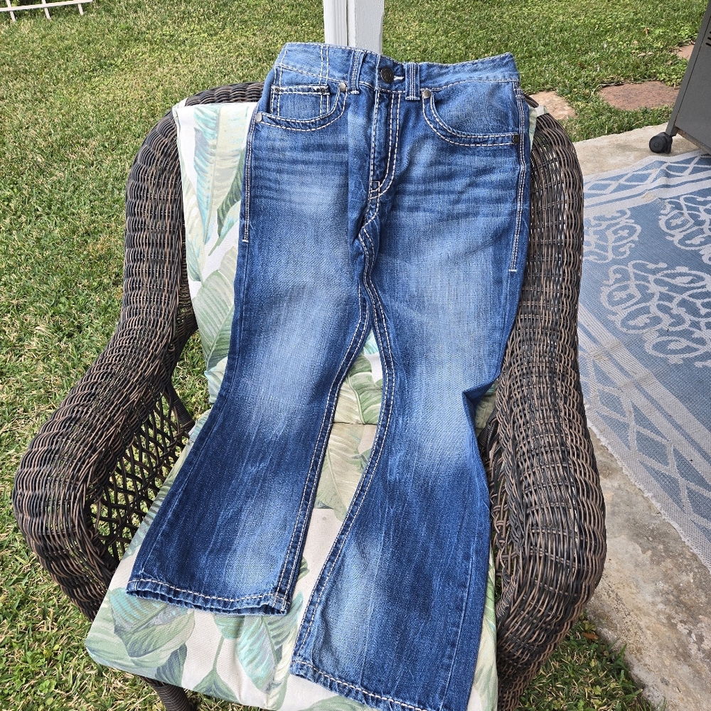 Wrangler Rock 47 Denim Mens Jeans Slim Boot 30x30